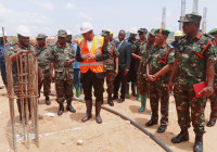 Waziri wa Ulinzi na JKT atembelea ujenzi wa Makao Makuu ya Ulinzi wa Taifa